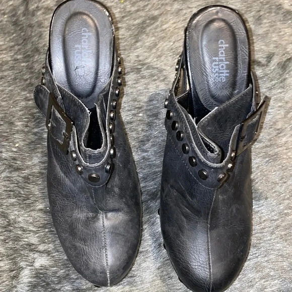 Charlotte Russe chunky clogs  shoes - Picture 4 of 14